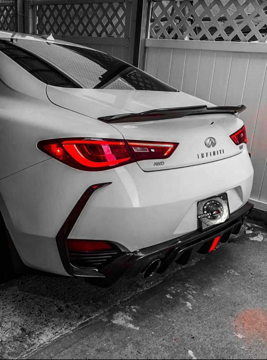 Jalisco's CarbonFiber M-Style Carbon Fiber Spoiler | 2017+ Q60