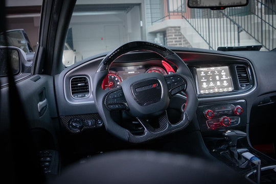 Jalisco's CF  Dodge New Gen Custom Steering Wheel | Hellcat, SRT, Scatpack, Durango