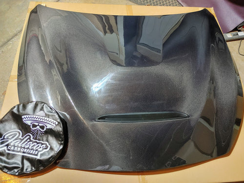 (IN STOCK) JCF Carbon Fiber Hood 'GTS' Style | Compatible w/ Infiniti Q50