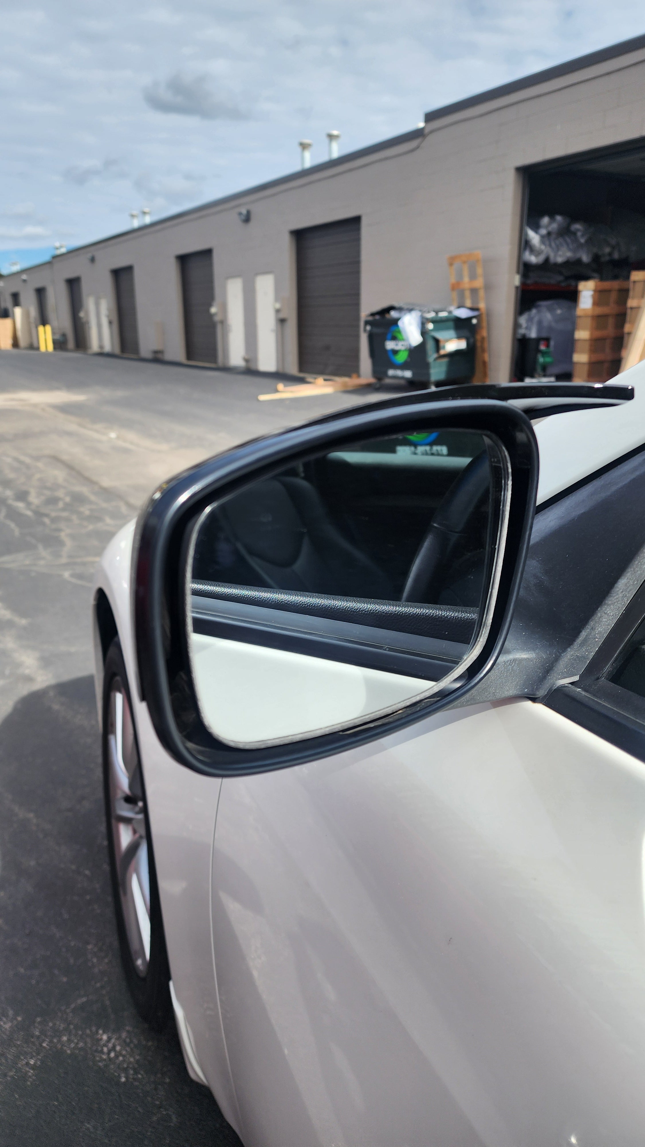 JCF Mstyle Mirror Cap Replacements | Compatible with Infiniti G37 Sedan & Coupe