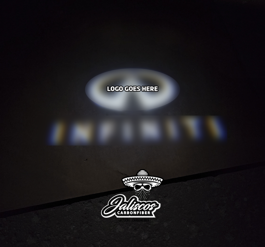 JCF Welcome Door Light Pair | Compatible with Infiniti Q50, Q60, Q70, G37