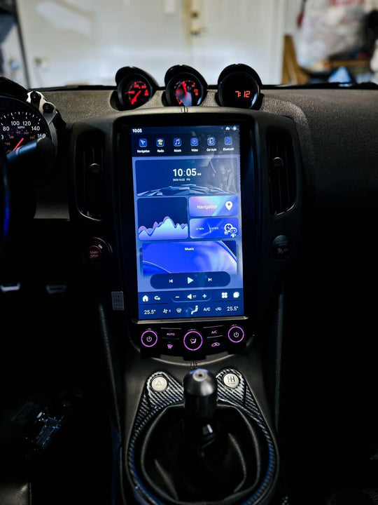 JCF 'Tesla-Style' Apple Carplay/Android Auto Mark 6 Screen Replacement | Nissan 370z