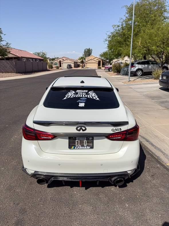 JCF Carbon Fiber OEM Style Spoiler | Compatible with Infiniti Q50