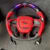 (IN STOCK) JCF Carbon Fiber LED Steering Wheel | Bundle 2015+ Dodge Charger Trackhawk Challenger Durango Scatpack R/T Hellcat