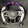 (IN STOCK) JCF Carbon Fiber LED  Steering Wheel | Bundle 2015+ Dodge Charger Trackhawk Challenger Durango Scatpack R/T