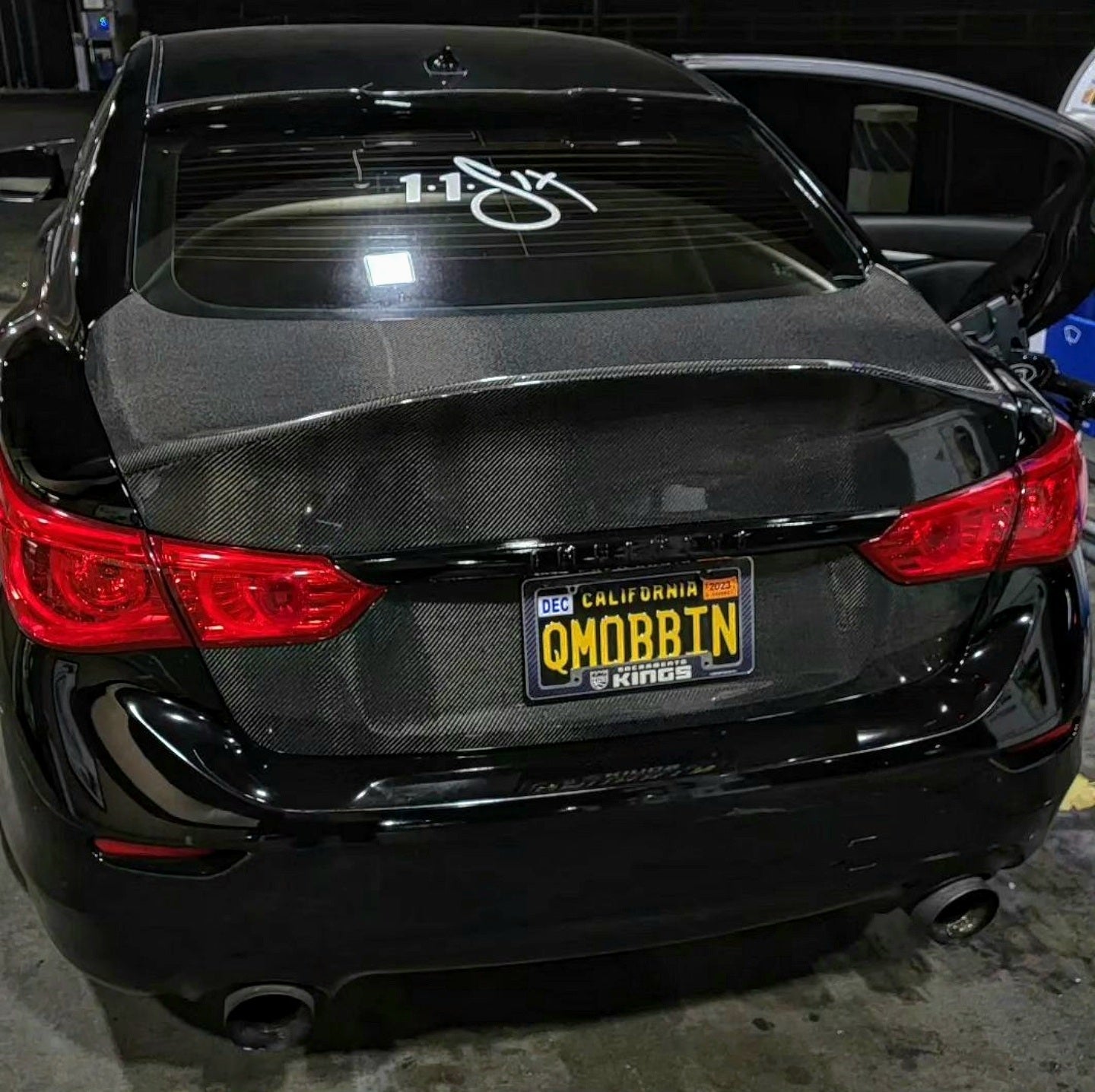 JCF Carbon Fiber Trunk Replacement | Compatible w Infiniti Q50/60