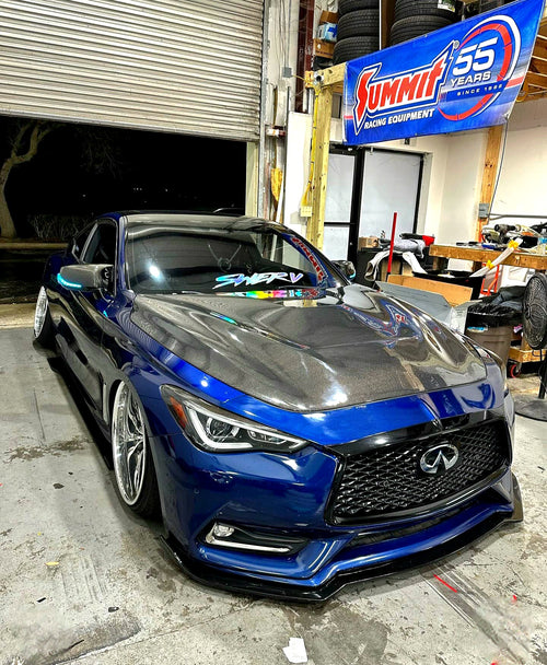 JCF Carbon Fiber Hood | Compatible with Infiniti Q60 2017+