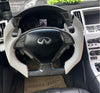 JCF Custom Carbon Fiber Custom Steering Wheel | Compatible with Infiniti G37