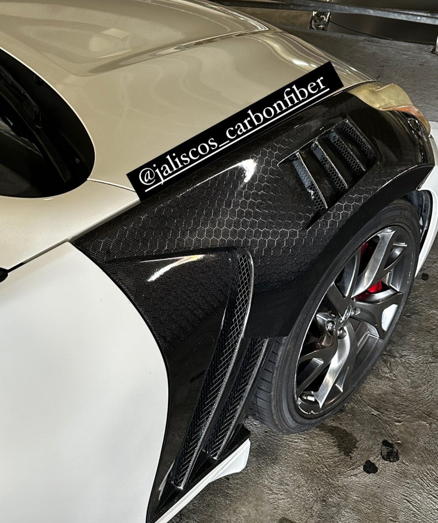 JCF Carbon Fiber Hood or Fenders Pre Order | Nissan 370z Z34