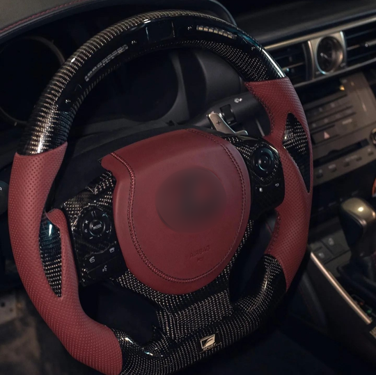 Jalisco's Carbon Fiber Custom Steering Wheel | Compatible with Lexus IS/RC (15-22)