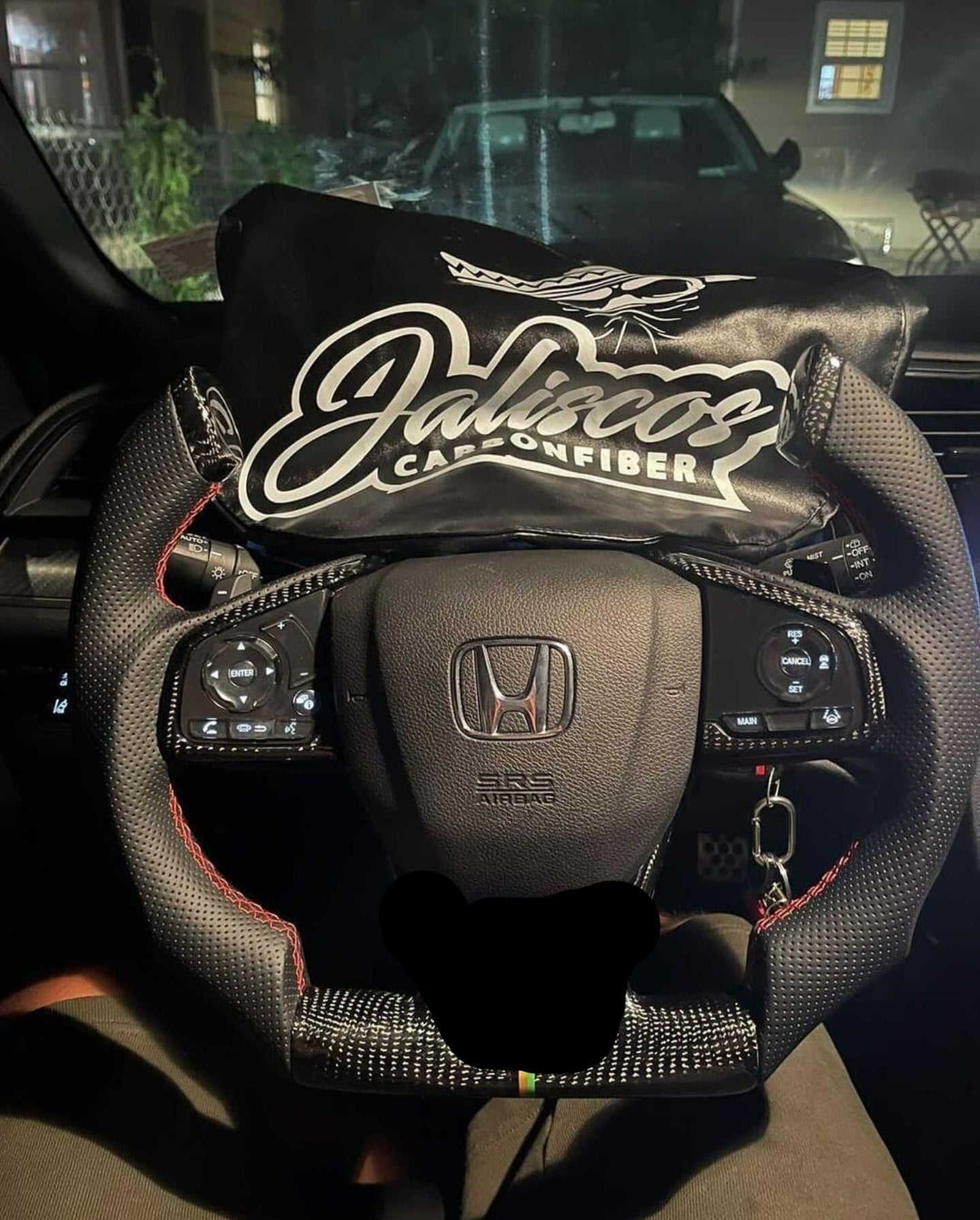 Jalisco's CF Honda Civic Type R Custom Steering Wheel |  2019-2021