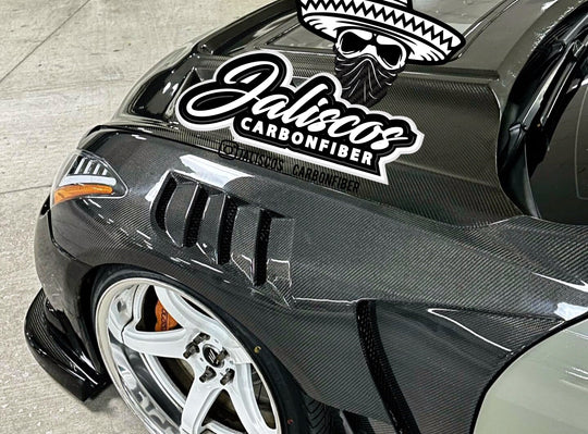 JCF Carbon Fiber Fenders | Compatible with Infiniti G37