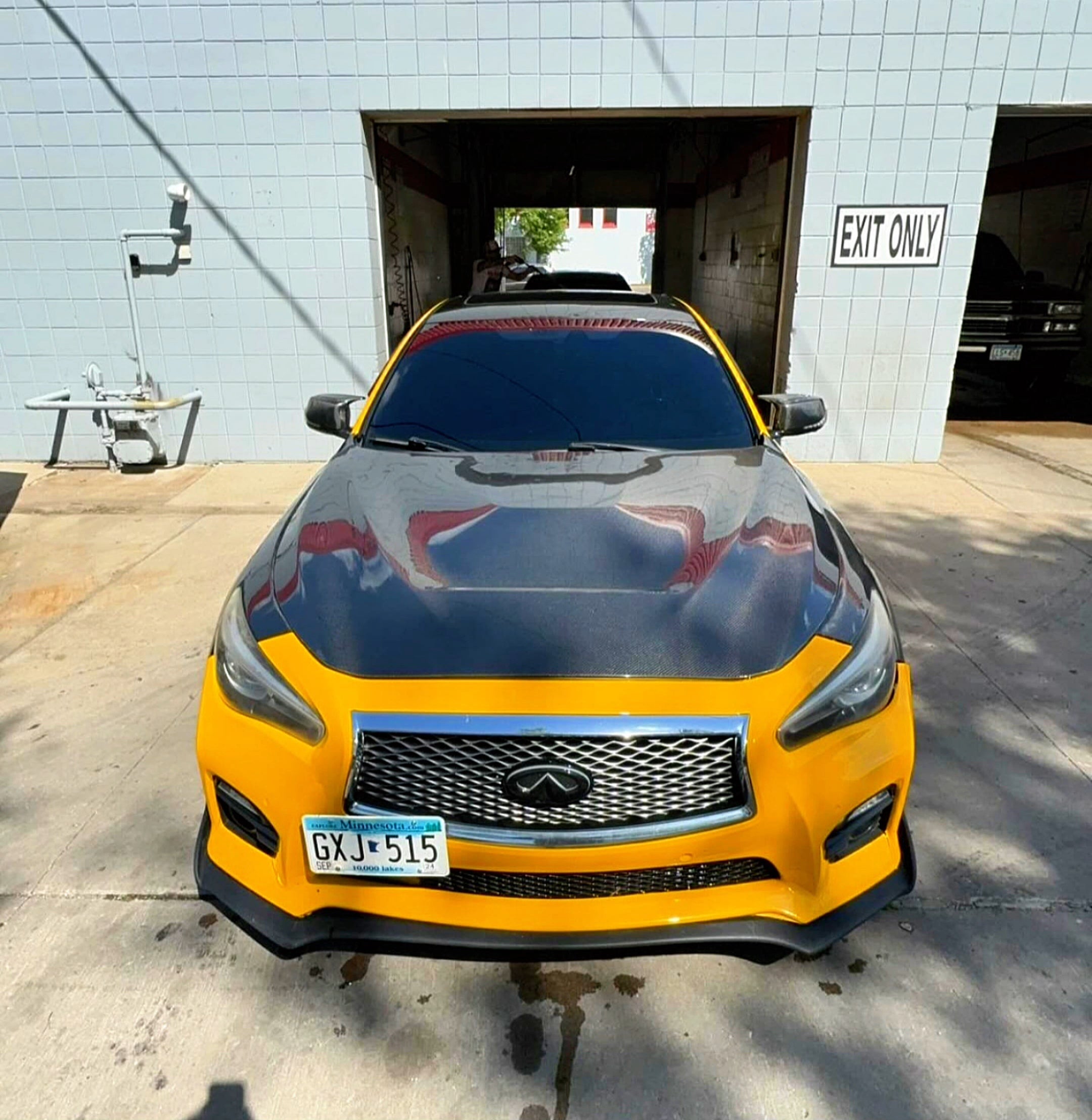 JCF Carbon Fiber Hood 'GTS' Style | Compatible with Infiniti Q50 | Pre Order Read Description