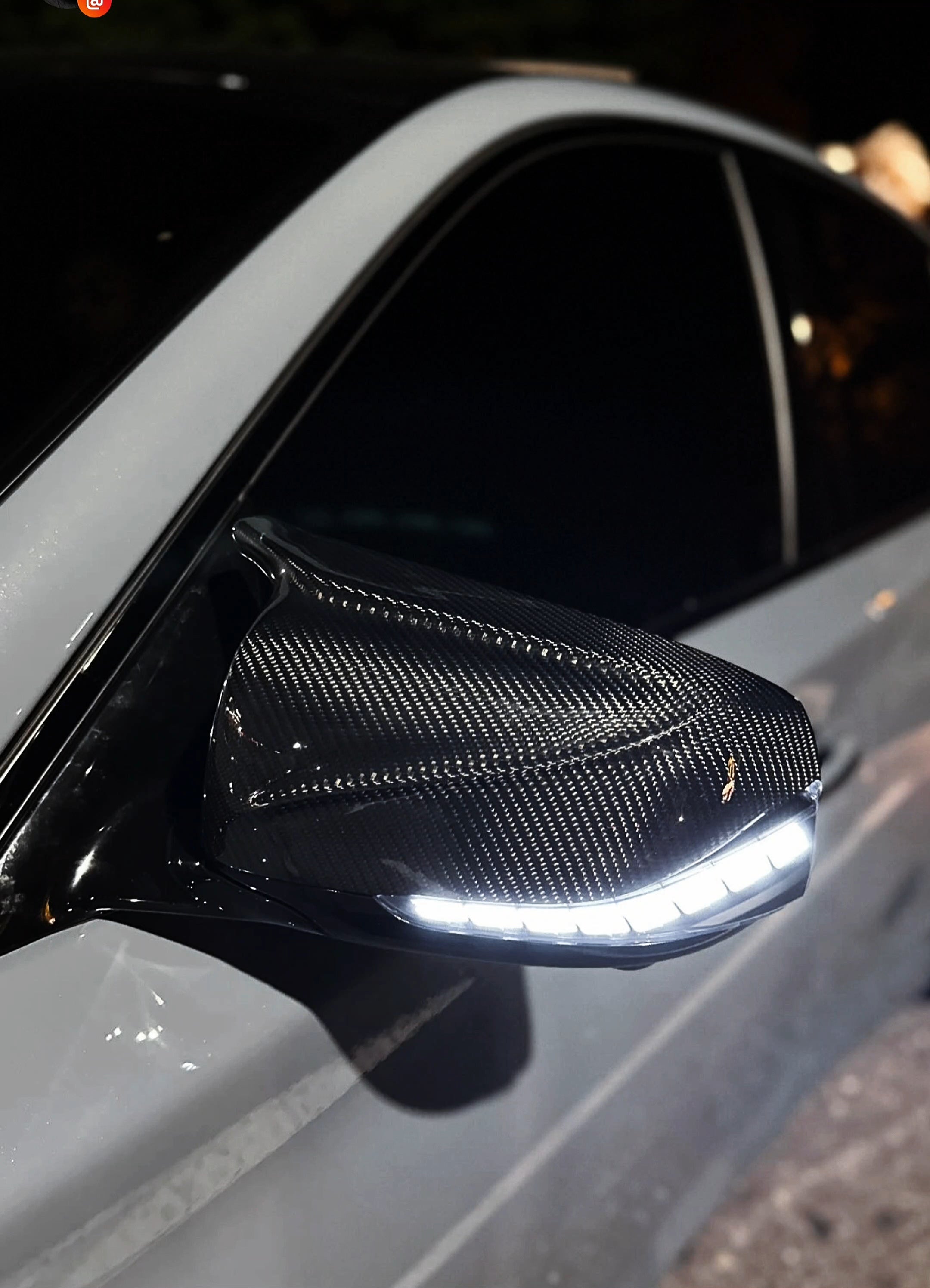 RGB LED Sequential Mirror Signal & Fog Lights – For Infiniti Q50 Q60 2014-2022 – Smoke Lens, APP Control