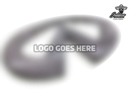 JCF Real Carbon Fiber Rear Logo Overlay | Compatible w/ Infiniti Q50 & G37 Sedan