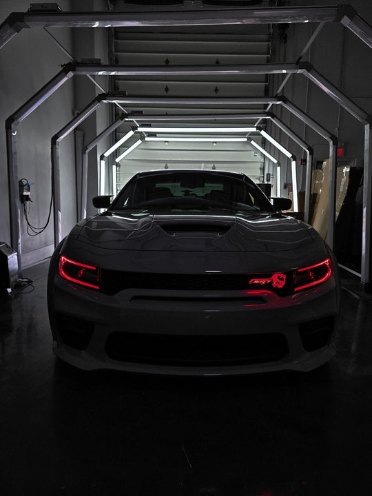 JCF RGB DRL Headlights Plug n' Play | Dodge Charger 2015-21 | Read Description