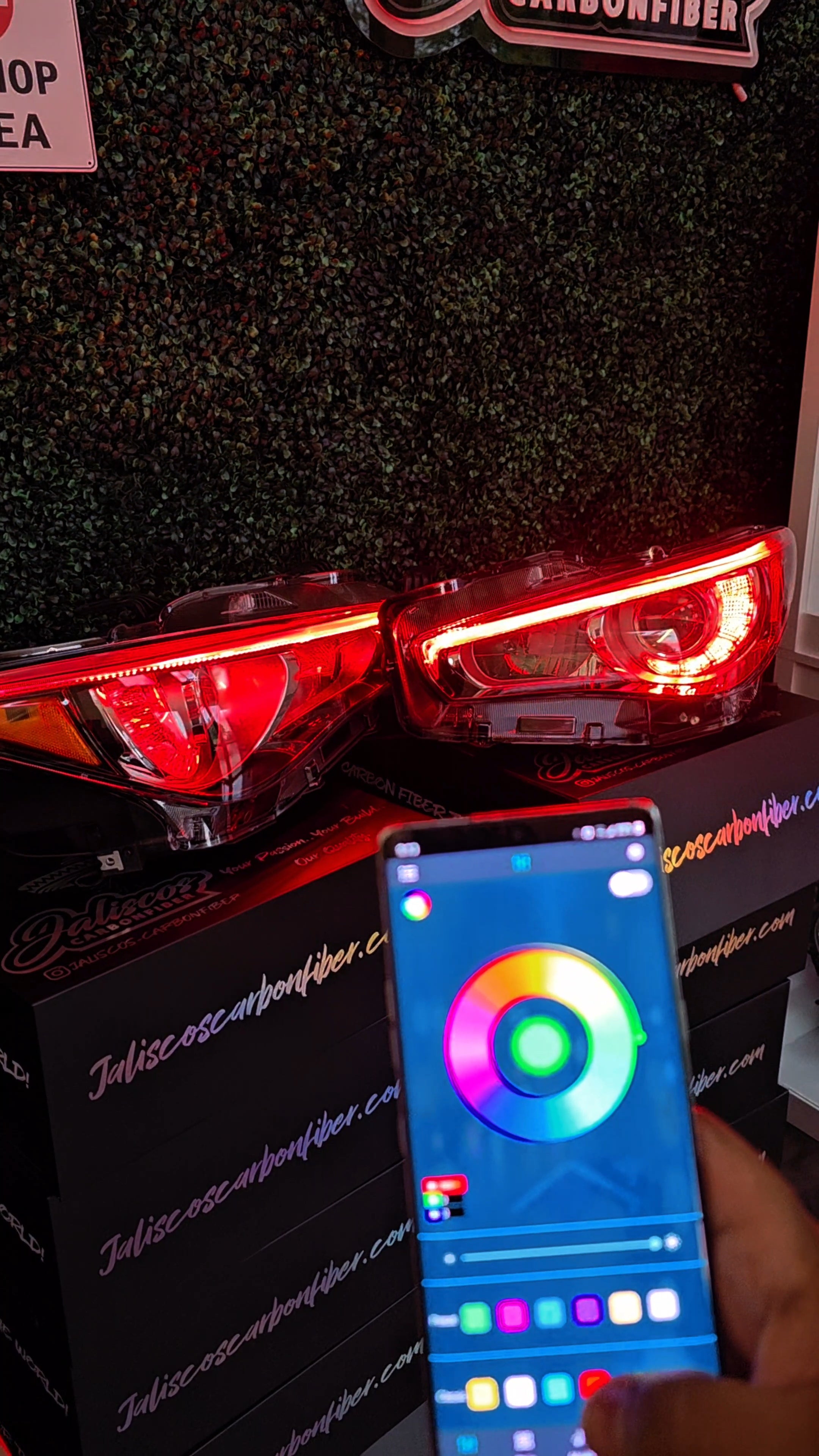 JCF RGB Headlights Plug n' Play | Compatible with Infiniti Q50 2014-2024
