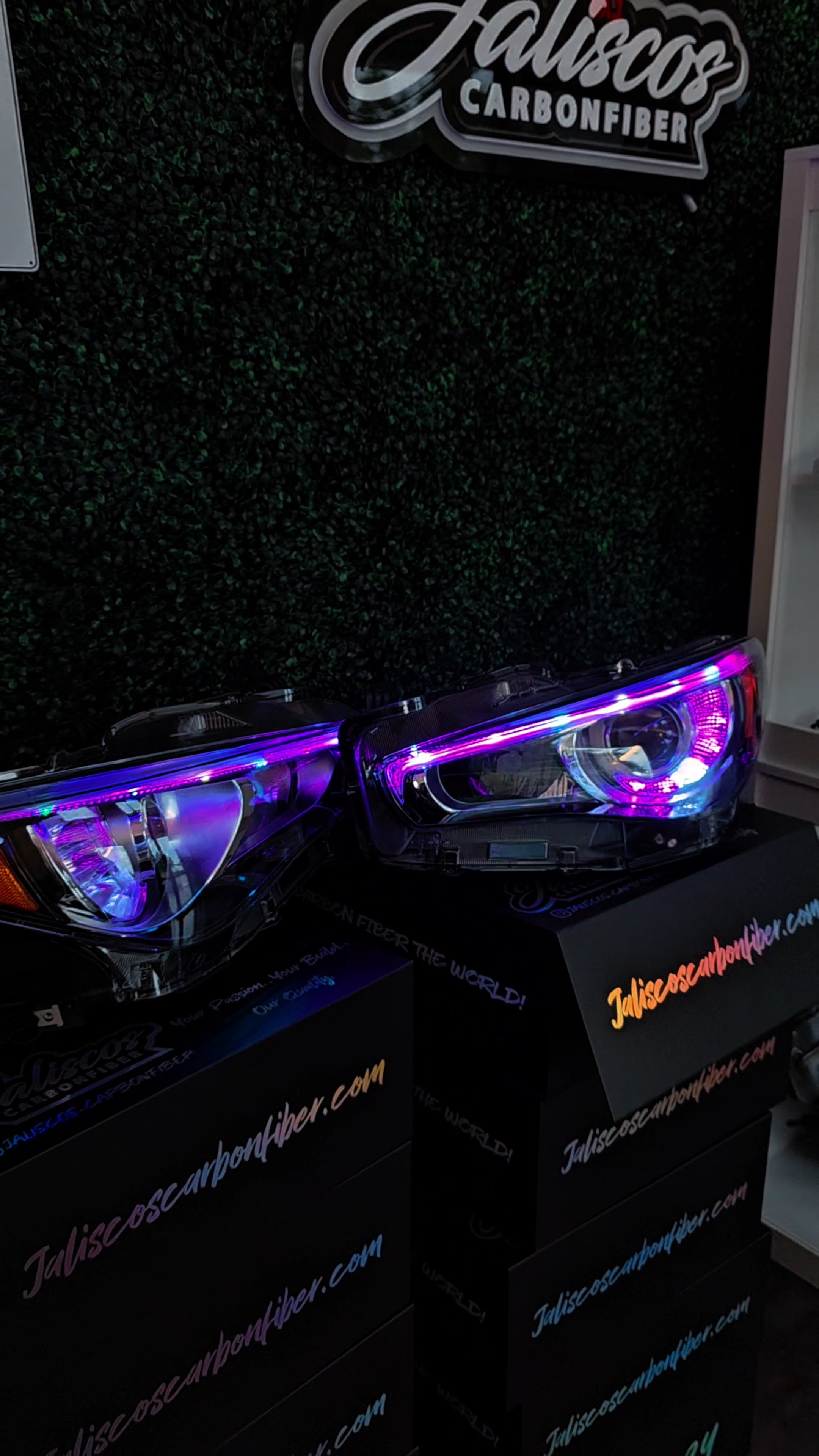 JCF RGB Headlights Plug n' Play | Compatible with Infiniti Q50 2014-2024