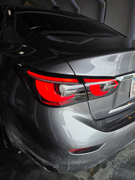 JCF V2 Clear Taillight Set | Compatible w/ Infiniti Q50 2014-17 Only
