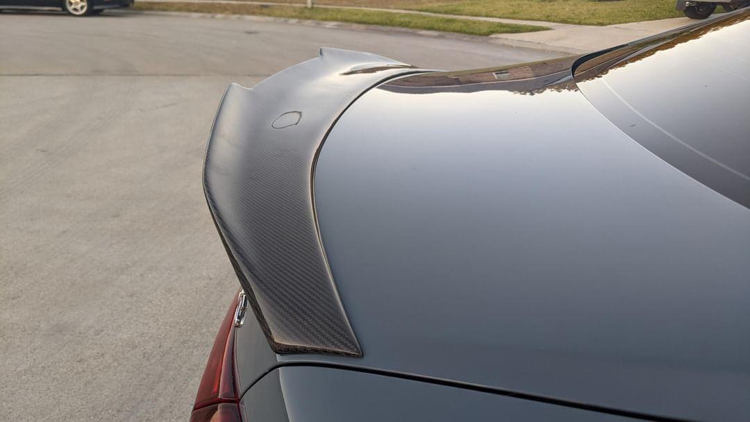 JCF Carbon Fiber PSM M Style Spoiler | Compatible with Infiniti Q50