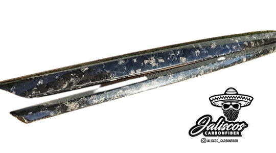 JCF Carbon Fiber Trunk Trim NO Letters | Compatible with Infiniti Q50