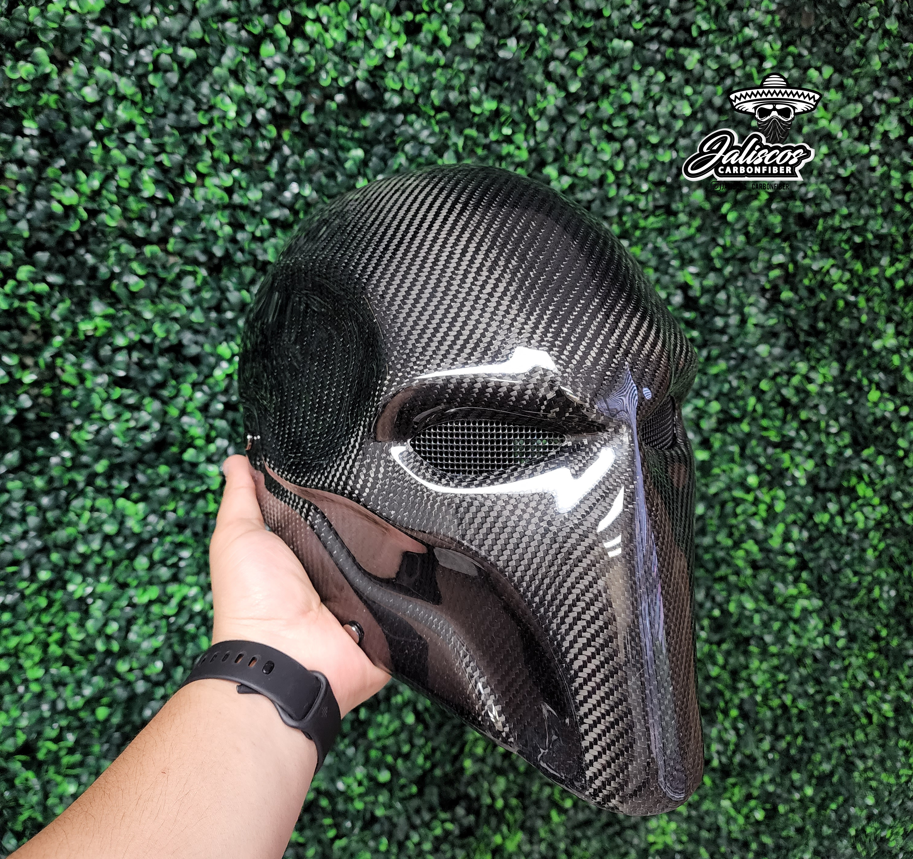 JCF Real Carbon Fiber Mask | Universal Fit