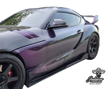 SUPRA Carbon Fiber Side Skirt Splitters | JCF Design