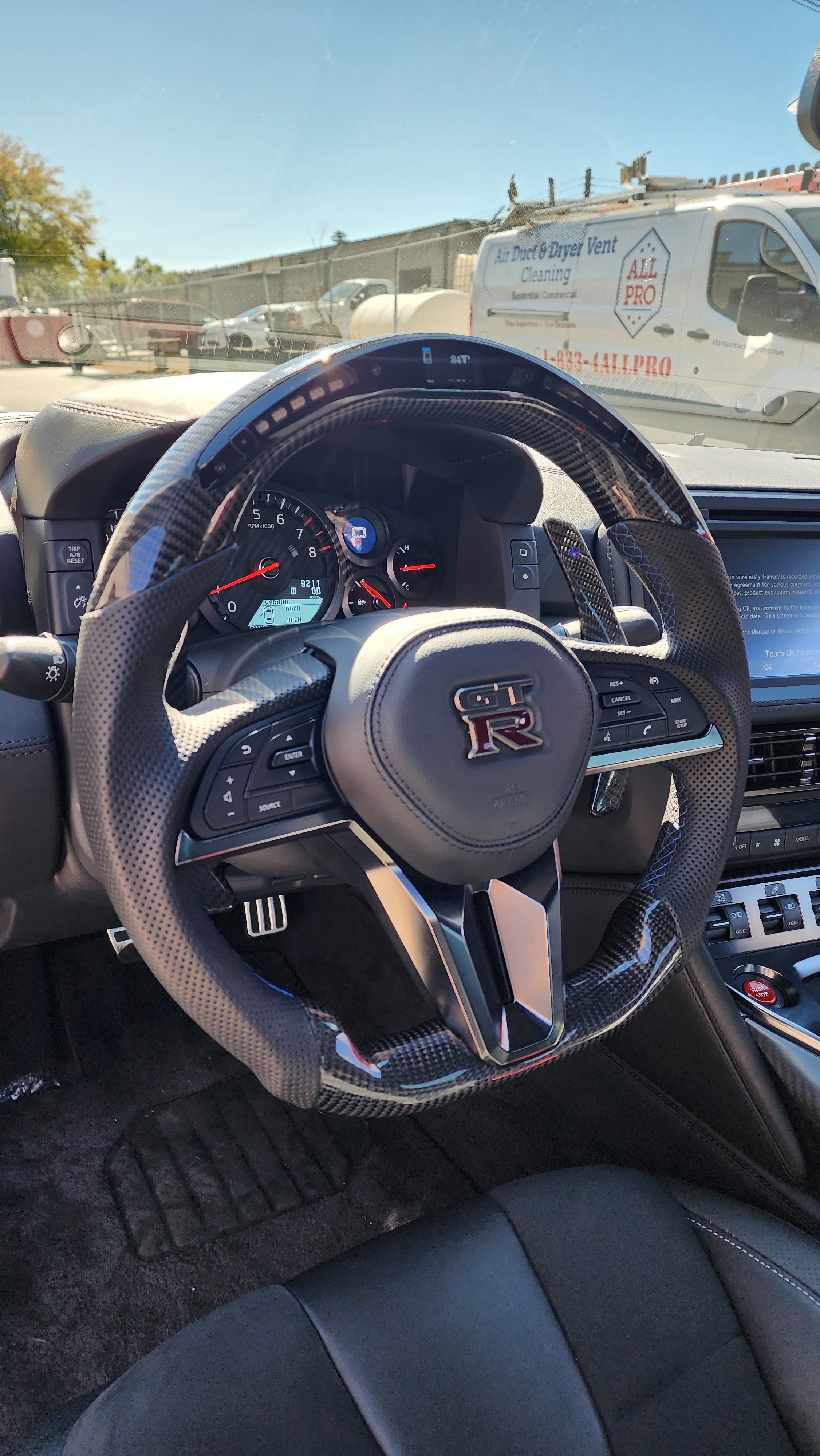 Jaliscos' CF Carbon Fiber Steering Wheel for Nissan GTR | 2017-2021
