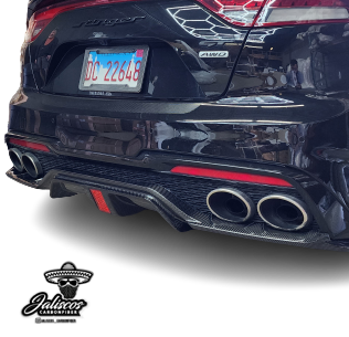 KIA STINGER Carbon Fiber Diffuser | 2022' Only 3rd Brake Light Design