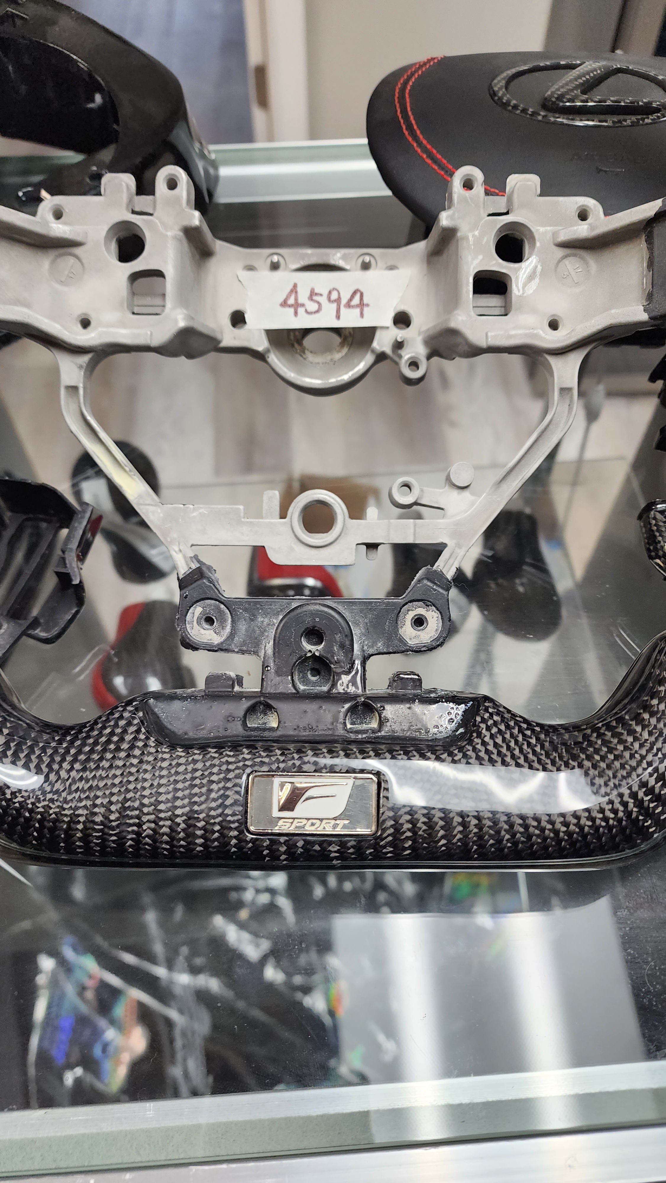 Lexus IS/RC 2015-2021 Carbon Fiber Steering Wheel | CLEARANCE