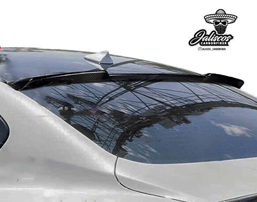 JCF Carbon Fiber Roof Spoiler | Compatible with Infiniti Q50/60 Duckbill or M Style