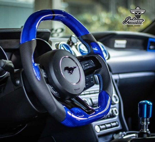 Ford Mustang 15-17, 18+ Custom Steering Wheel