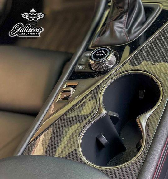 JCF Carbon Fiber Interior Set | Compatible with Infiniti Q50 2014-2023+ Overlays