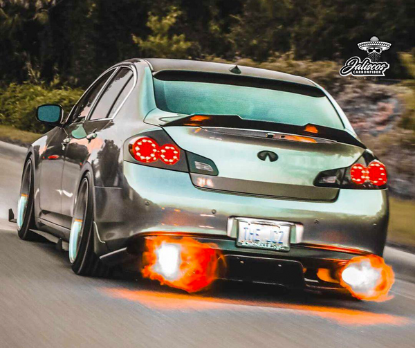Infiniti g37 ducktail shop spoiler