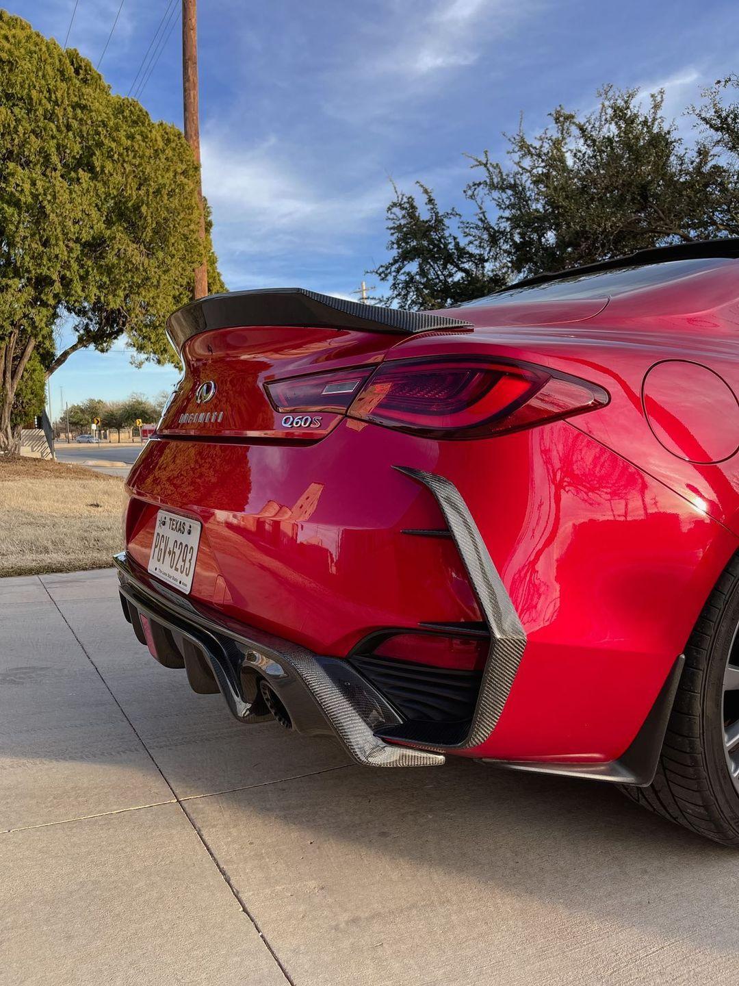 Jalisco's V1 Duckbill Spoiler for Infiniti Q60 2017+ – Jaliscos Carbon ...