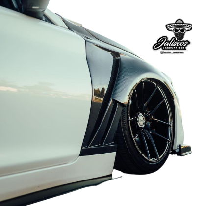 JCF Carbon Fiber Carbon Fiber Fenders | Compatible with Infiniti Q50 2014-2023