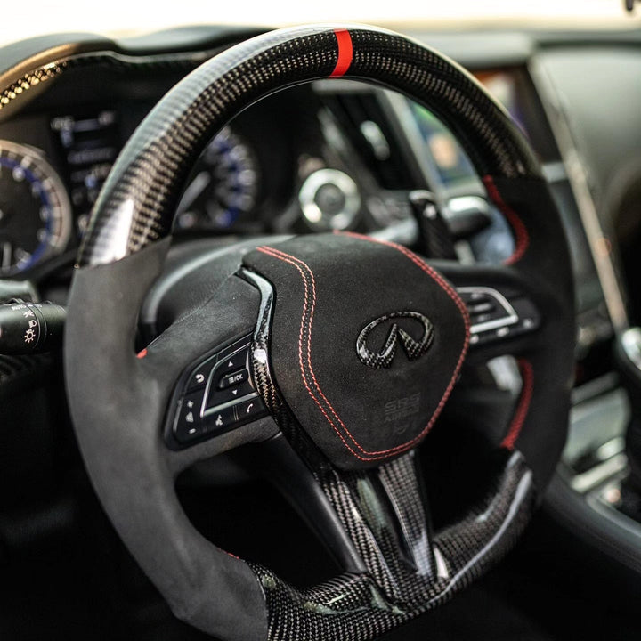 Added Carbon Fber Steerng Wheel : R/nfnt