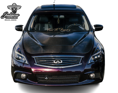 JCF Carbon Fiber Hood | Compatible with Infiniti G37 Sedan or Coupe