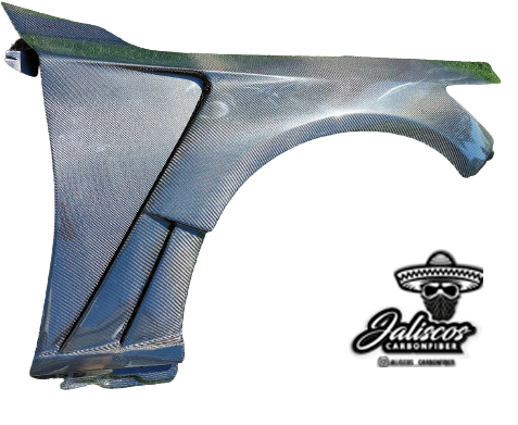 (IN STOCK) JCF Carbon Fiber Fenders 'V1/V2' Style | Compatible with Infiniti Q50 | Read Description