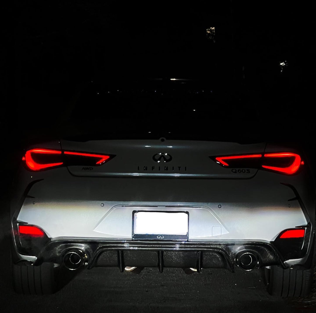 Q60 Diffusers Jaliscos Carbon Fiber