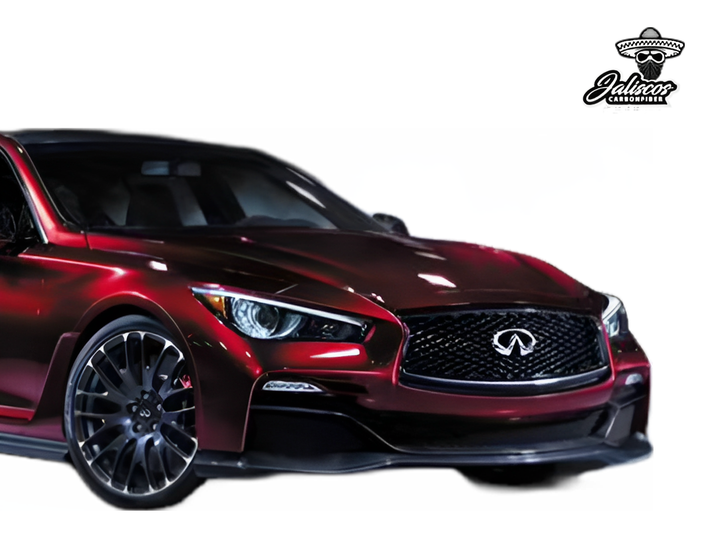 Q50 custom front online bumper