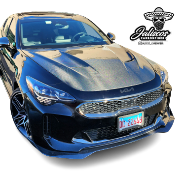 Jalisco's Carbon 'JCF' Hood | Pre Order KIA STINGER | Read Description