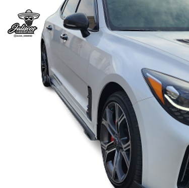 JCF Carbon Fiber Side Skirts | Kia Stinger