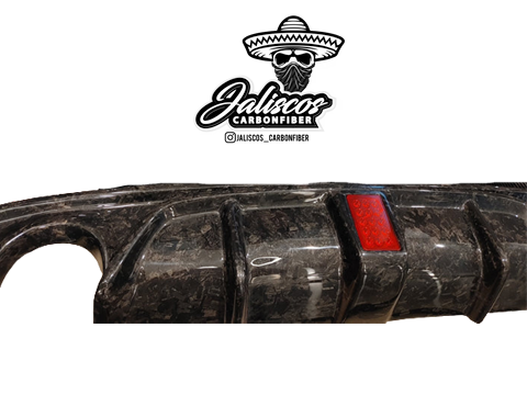 Jalisco's CarbonFiber 3rd Brake Light Diffuser | Infiniti Q60 Carbon Fiber