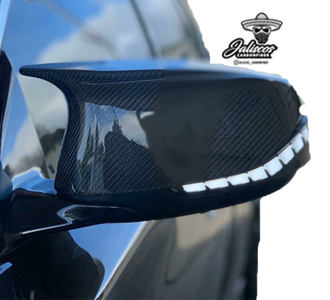 JCF V1 M-Style Mirror Cap Replacements | Compatible with Infiniti Q50 Q60 Q70
