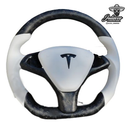 Jalisco's CF  Tesla Model X Custom Steering Wheel